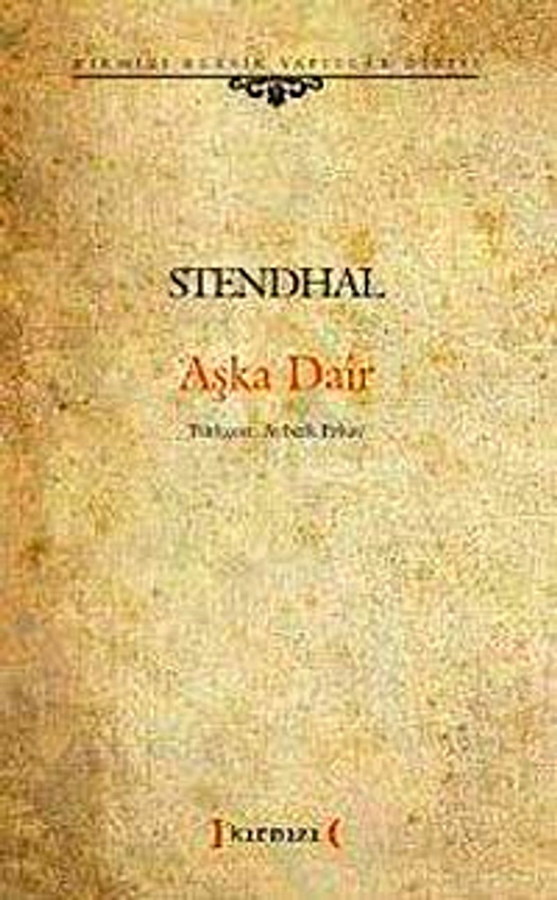 Aşka Dair kitap kapağı