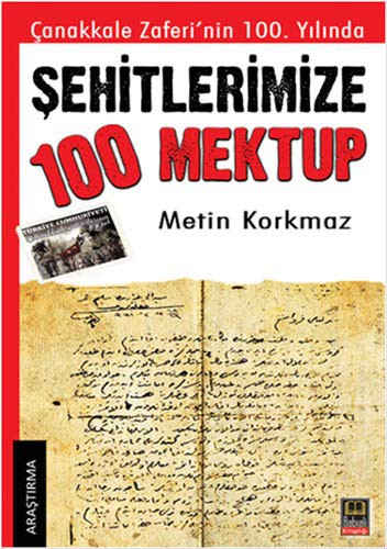 Şehitlerimize 100 Mektup kitap kapağı