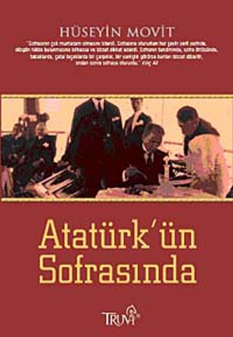 Atatürk'ün Sofrasında kitap kapağı