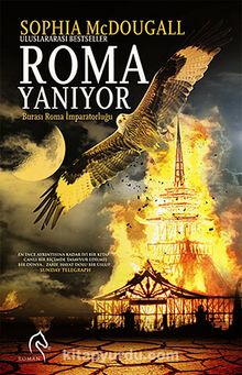 Roma Yanıyor & Burası Roma İmparatorluğu kitap kapağı