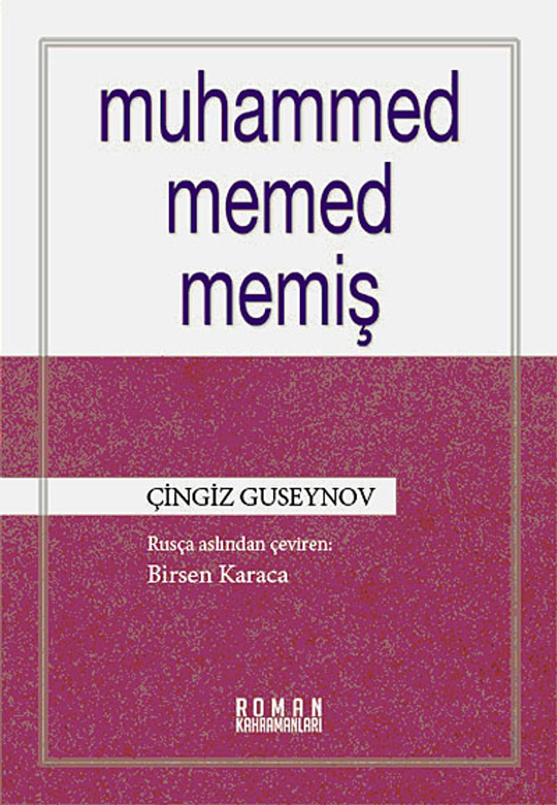 Muhammed Memed Memiş kitap kapağı