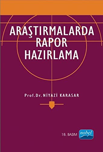 Araştırmalarda Rapor Hazırlama kitap kapağı