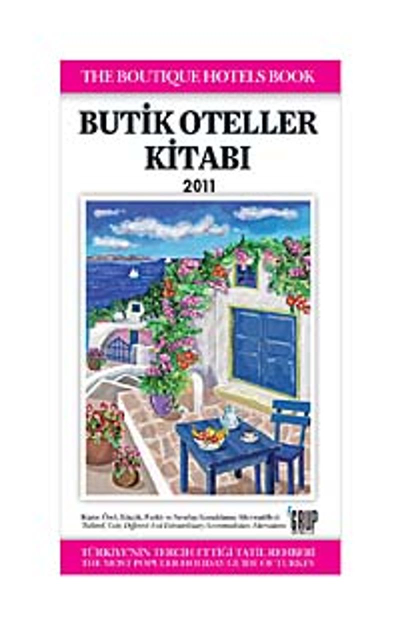 Butik Oteller Kitabı 2011 kitap kapağı
