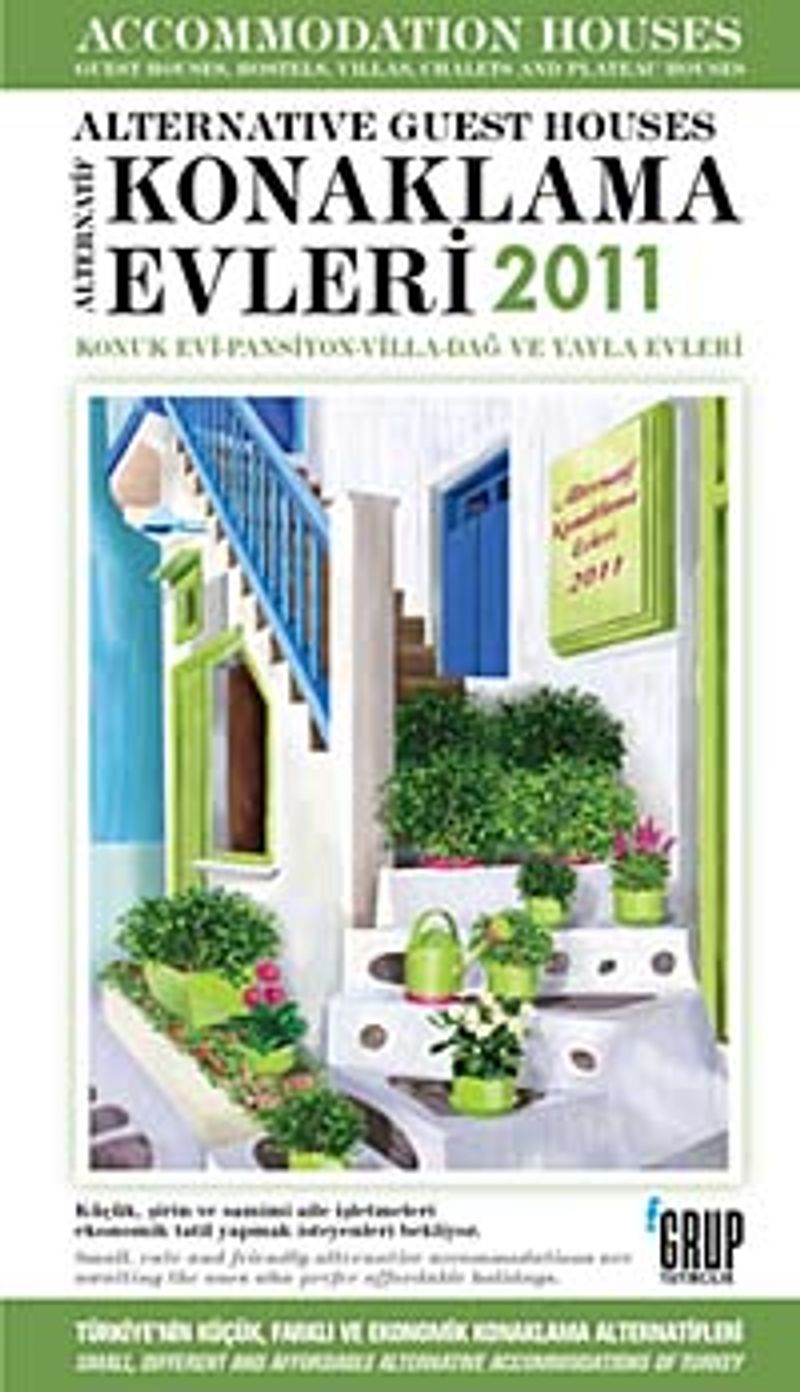 Konaklama Evleri 2011 kitap kapağı