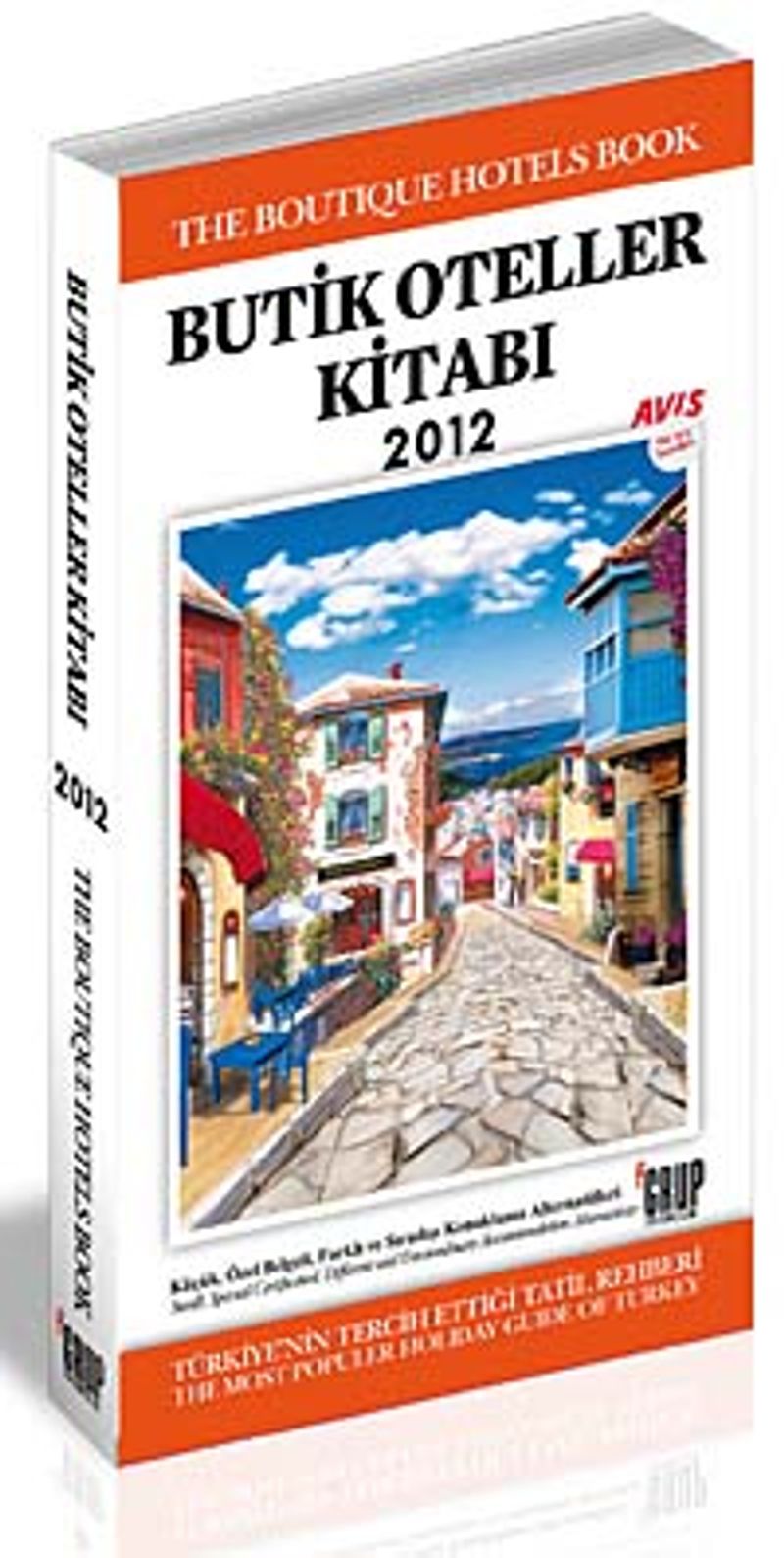 Butik Oteller Kitabı 2012 kitap kapağı