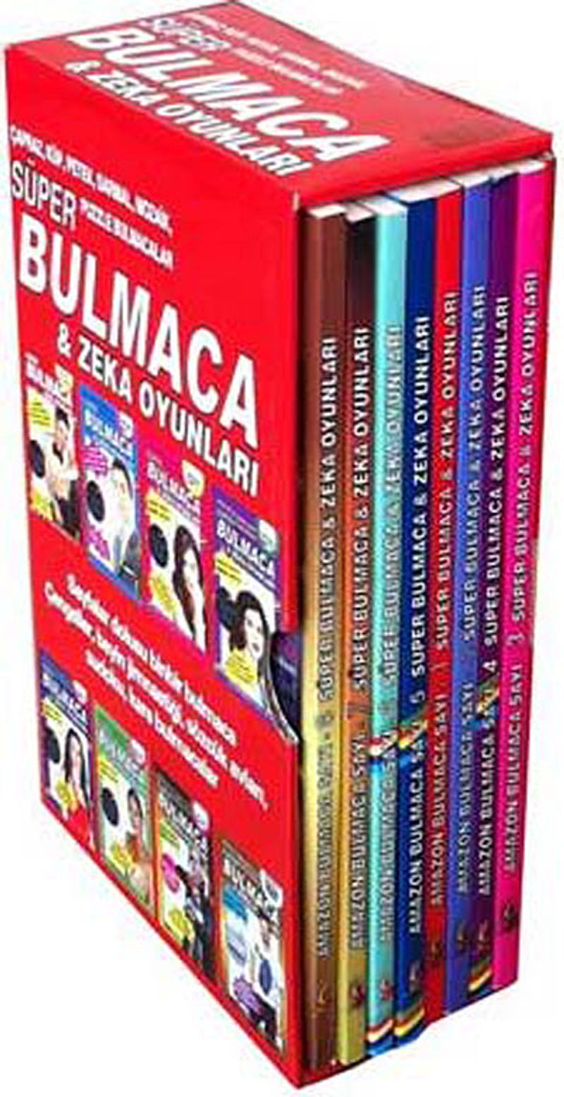 Süper Bulmaca Zeka Oyunları (Set) kitap kapağı