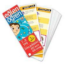 Eğlen Öğren (7-8 Yaş 1. Bölüm) kitap kapağı