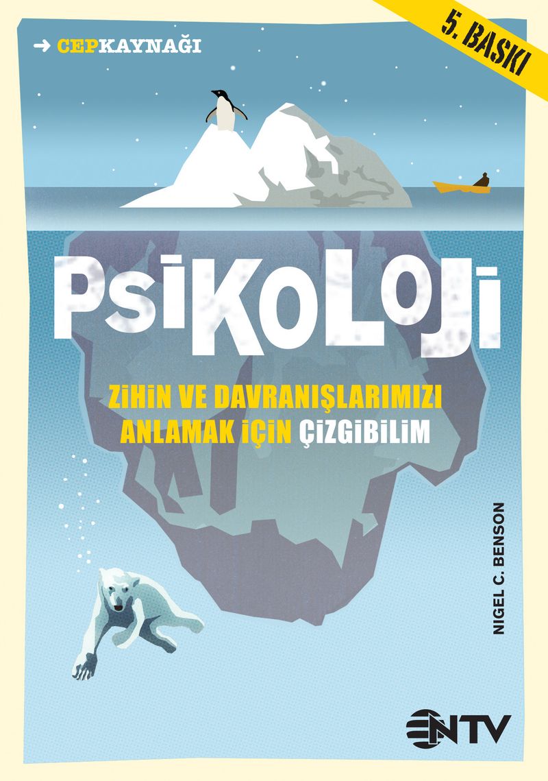 Psikoloji Zihin ve Davranışlarımızı Anlamak İçin Çizgibilim kitap kapağı