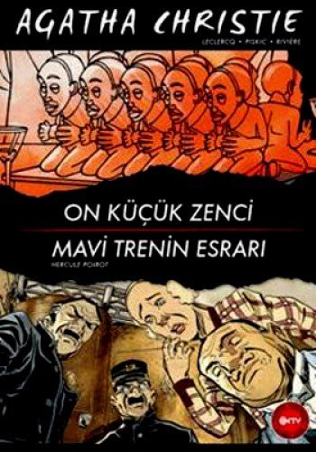 On Küçük Zenci - Mavi Trenin Esrarı kitap kapağı