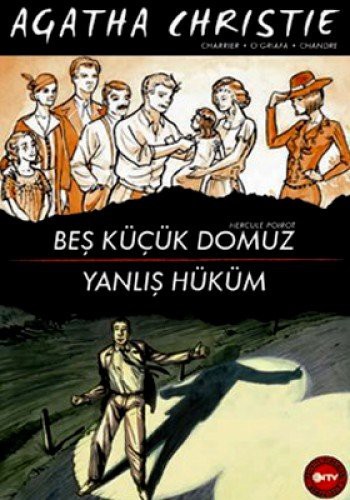 Beş Küçük Domuz - Yanlış Hüküm kitap kapağı
