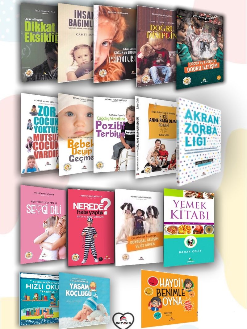 Çocuk Gelişimi ve Eğitimi Seti (17 Kitap) kitap kapağı