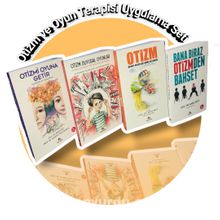 Otizm ve Oyun Terapisi Uygulama Seti (4 Kitap) kitap kapağı