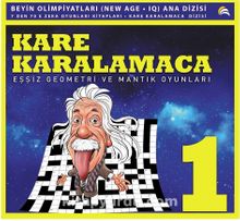 Kare Karalamaca 1 & Eşsiz Geometri ve Mantık Oyunları kitap kapağı