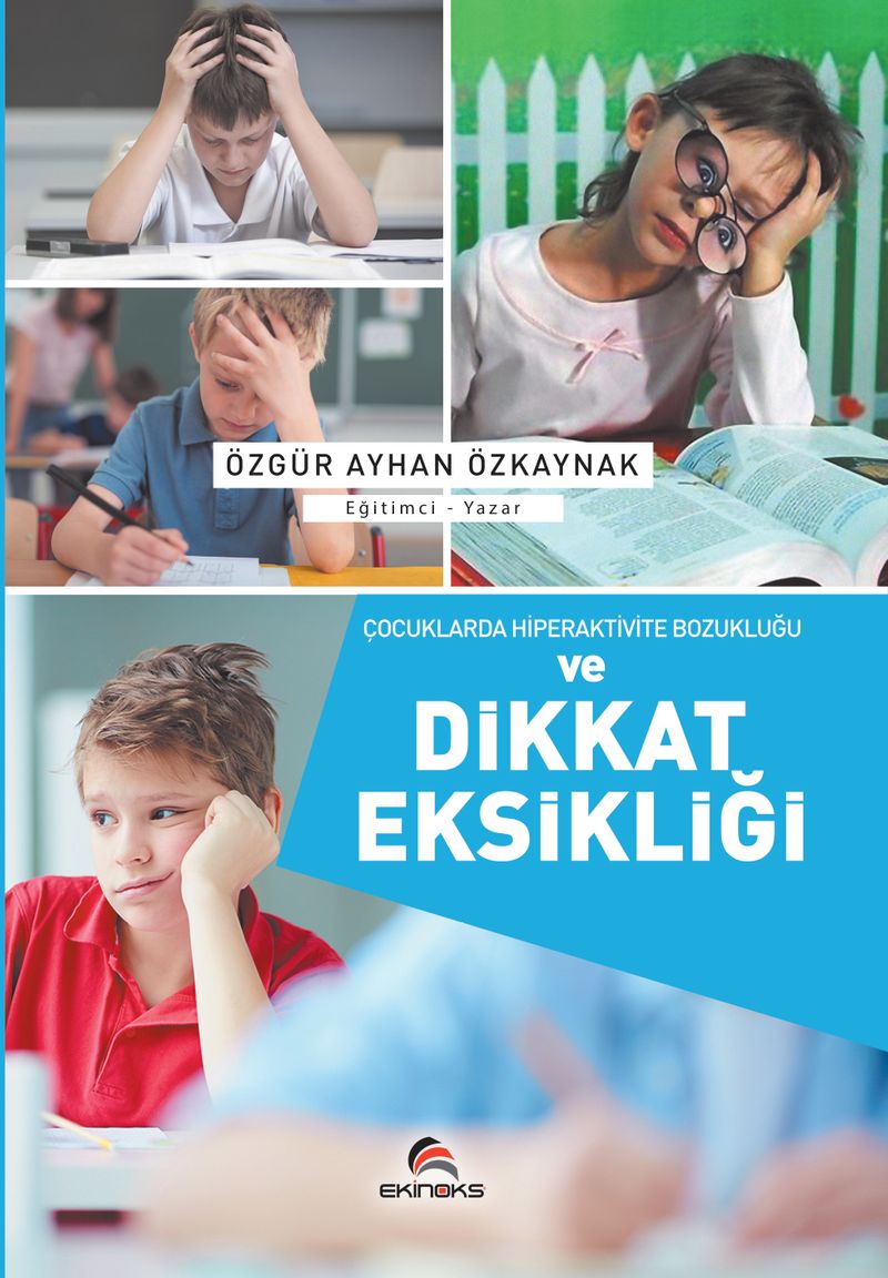 Çocuklarda Hiperaktive Bozukluğu ve Dikkat Eksikliği kitap kapağı