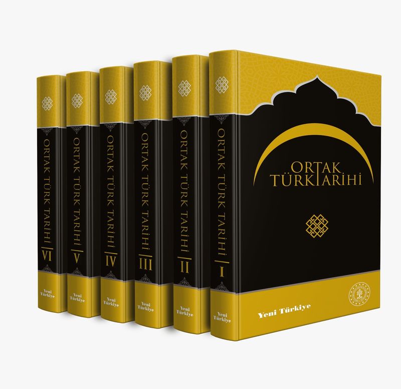 Ortak Türk Tarihi (6 Cilt Takım) kitap kapağı