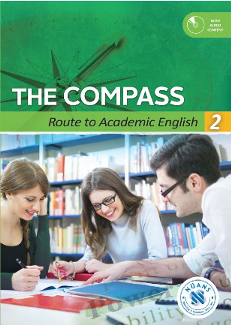 The Compass Route to Academic English 2 +CD kitap kapağı