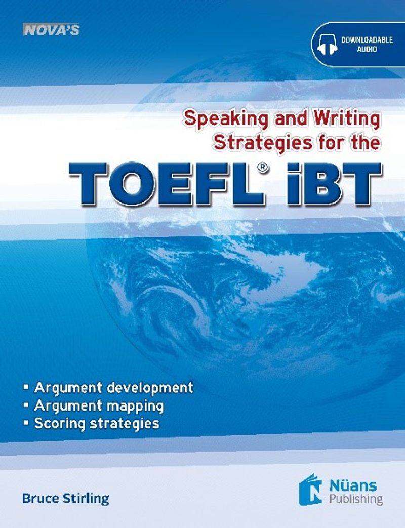 Nova's Speaking and Writing Strategies for the TOEFL iBT kitap kapağı