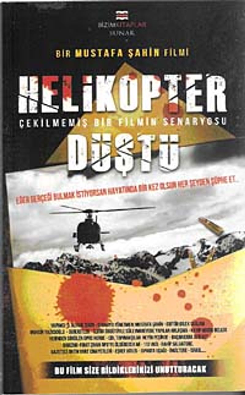 Helikopter Düştü kitap kapağı