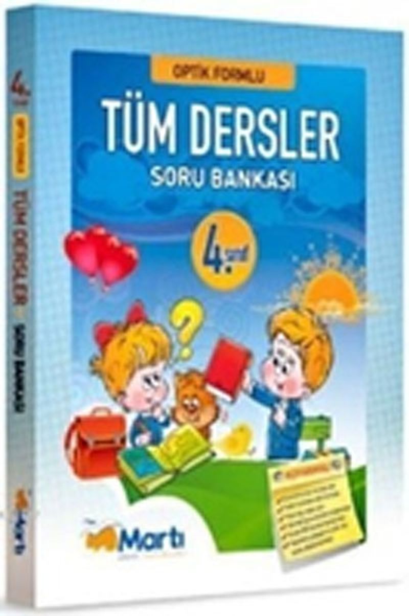 4.Sınıf Tüm Dersler Soru Bankası kitap kapağı