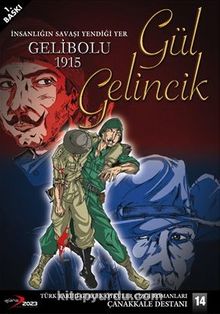 Gelibolu 1915 Gül Gelincik kitap kapağı