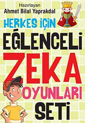 Herkes İçin Eğlenceli Zeka Oyunları Seti kitap kapağı