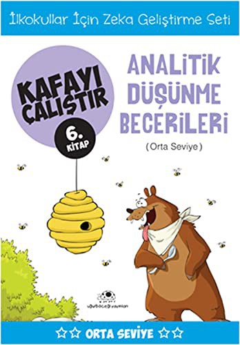 Analitik Düşünme Becerileri / Kafayı Çalıştır 6. Kitap (Orta Seviye) kitap kapağı