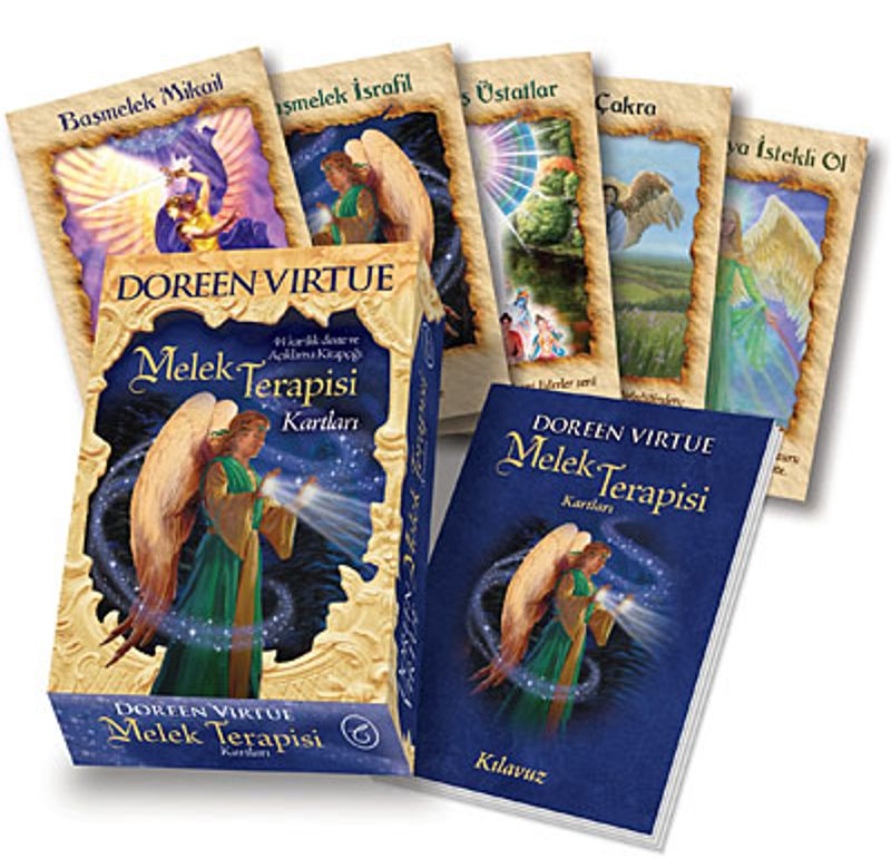 Melek Terapisi Kartları kitap kapağı