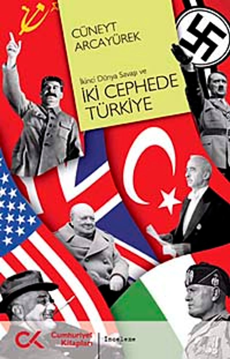 İki Cephede Türkiye ve İkinci Dünya Savaşı kitap kapağı
