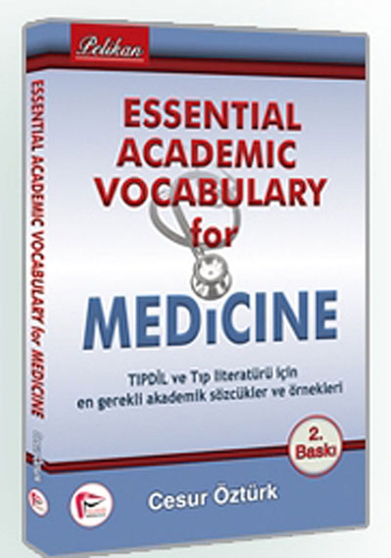 Essential Academic Vocabulary for Medicine kitap kapağı