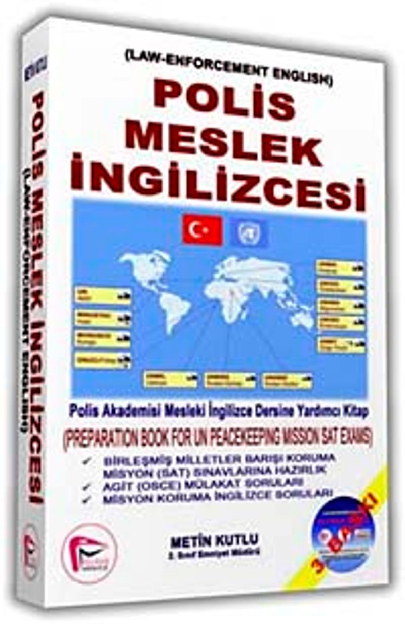 Polis Meslek İngilizcesi kitap kapağı