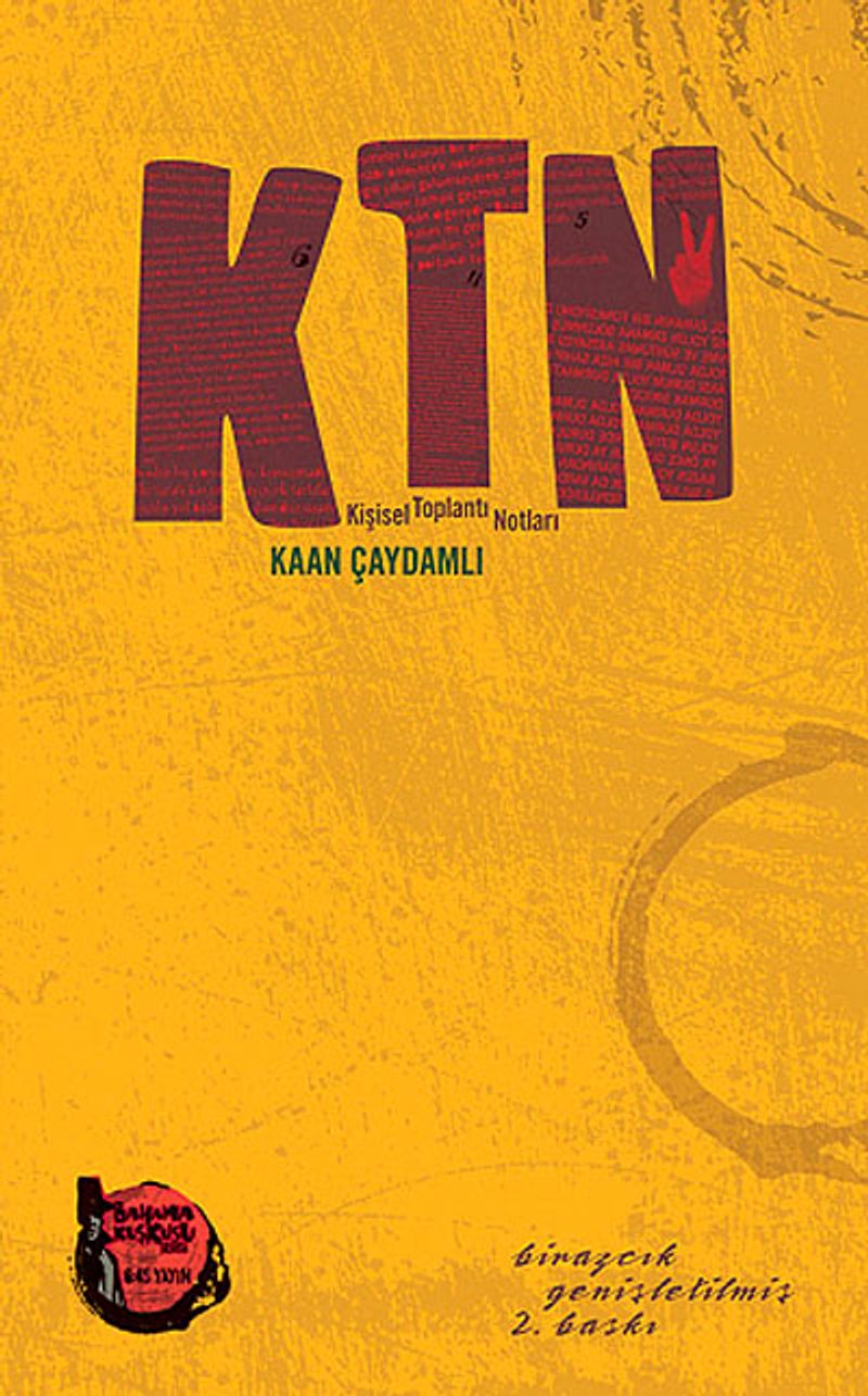 KTN Kişisel Toplantı Notları kitap kapağı