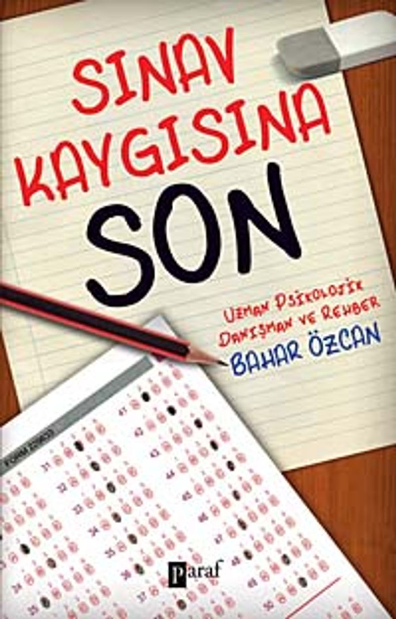 Sınav Kaygısına Son kitap kapağı
