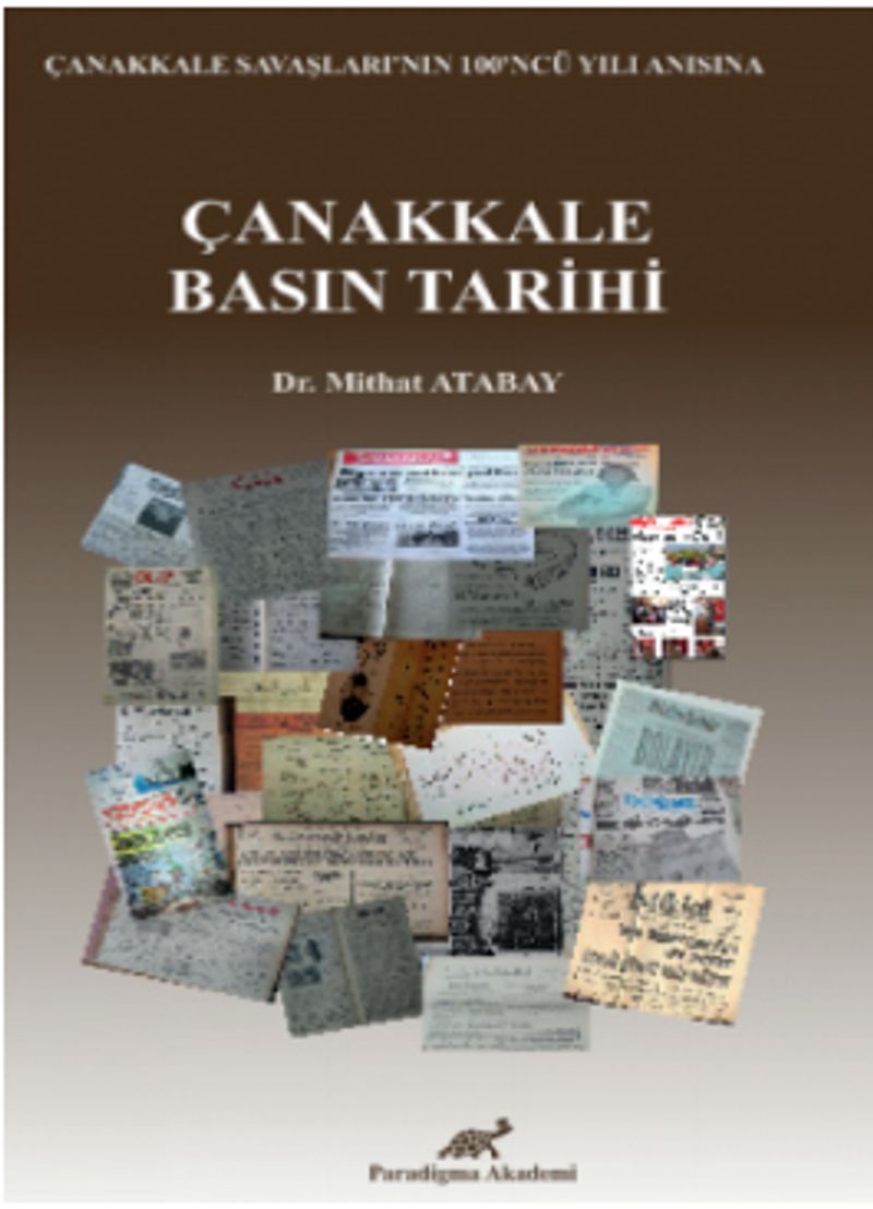 Çanakkale Basın Tarihi kitap kapağı