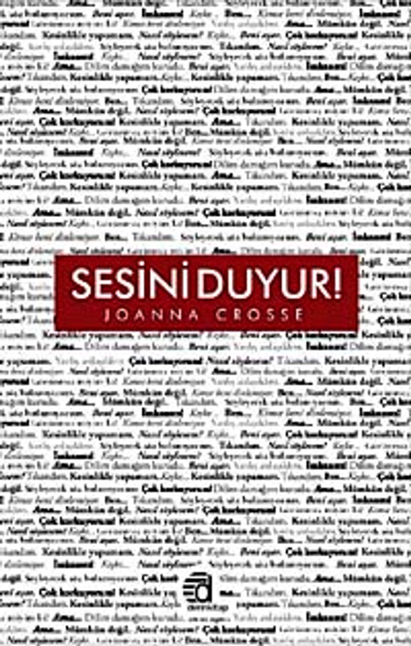 Sesini Duyur kitap kapağı