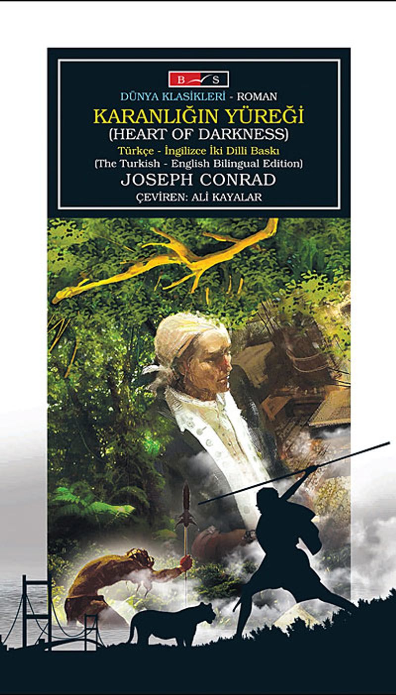 Karanlığın Yüreği (Heart of Darkness) (Türkçe-İngilizce) kitap kapağı