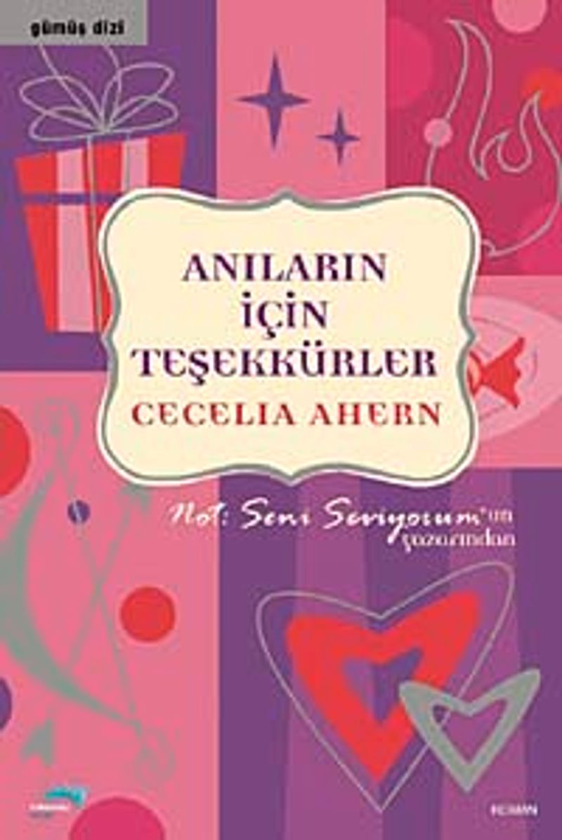 Anıların İçin Teşekkürler kitap kapağı