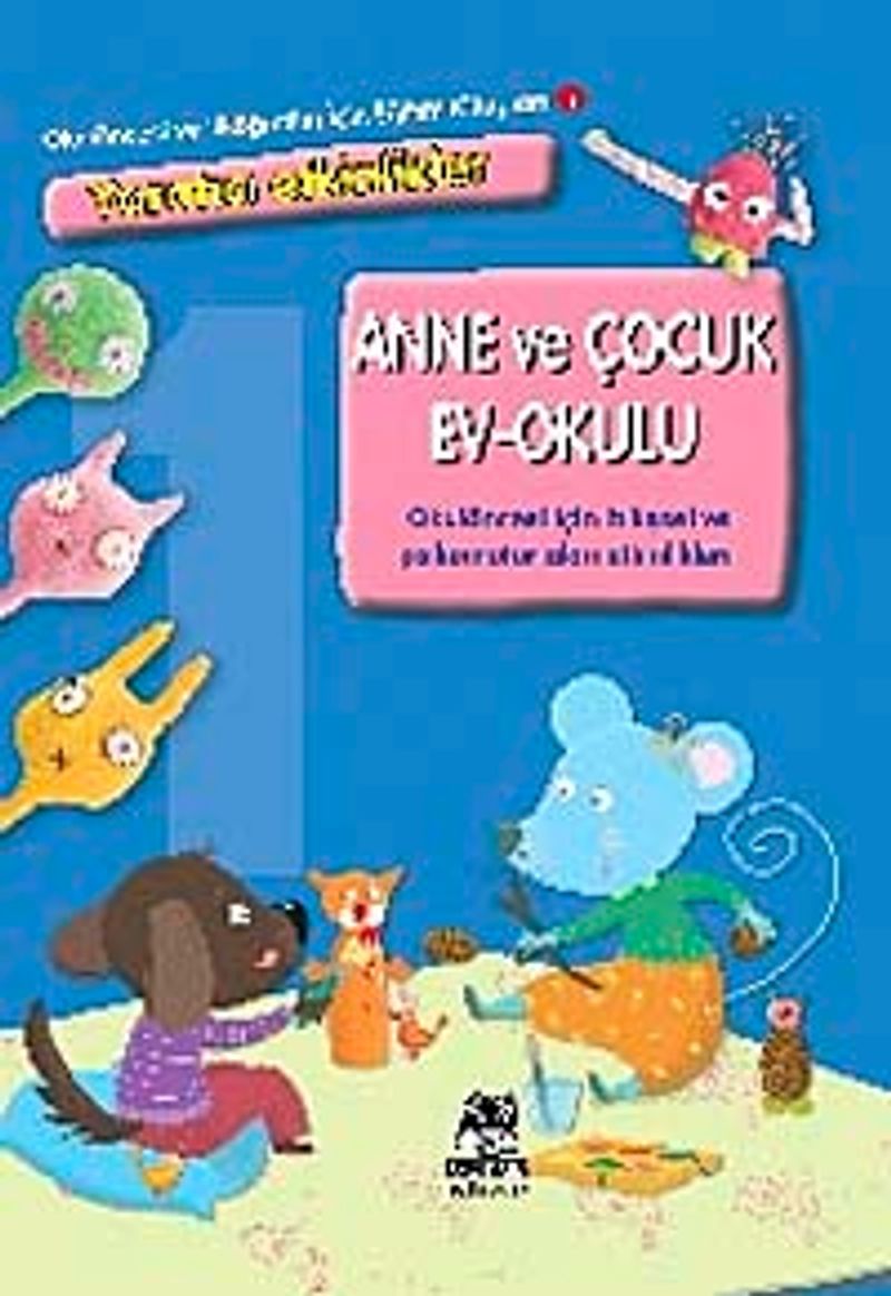 Anne ve Çocuk Ev Okulu-1 kitap kapağı