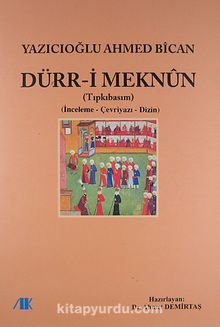 Dürr-i Meknun - Tıpkı Basım kitap kapağı