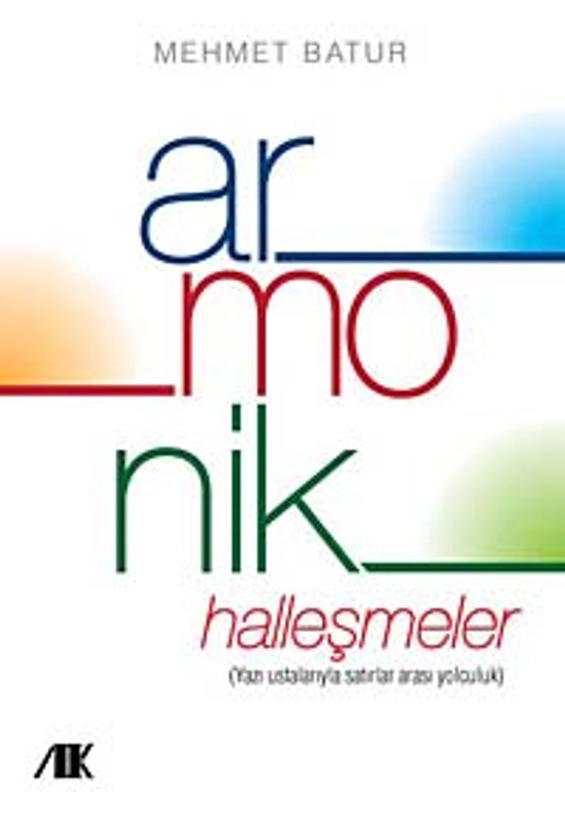 Armonik Halleşmeler Yazı Ustalarıyla Satırlar Arası Yolculuk kitap kapağı