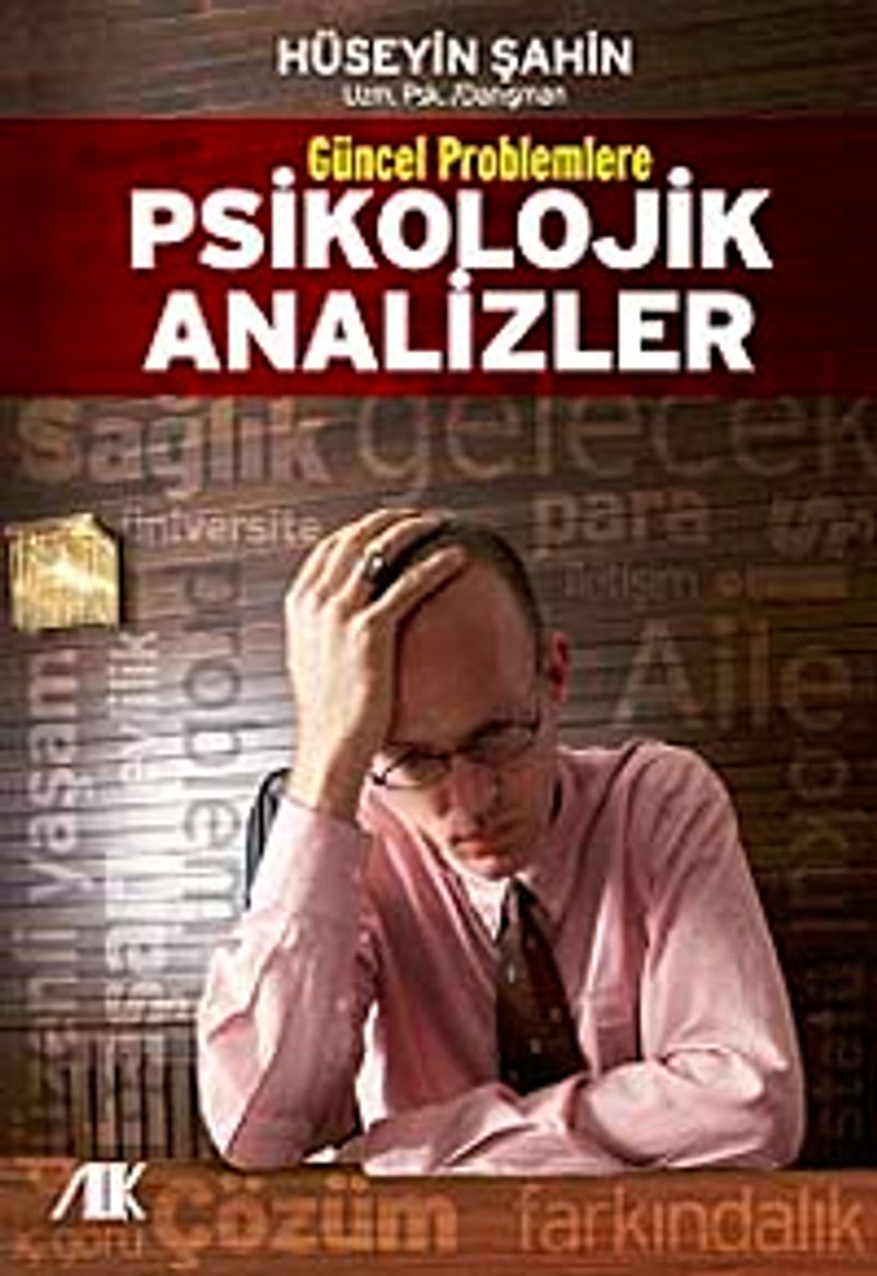 Güncel Problemlere Psikolojik Analizler kitap kapağı