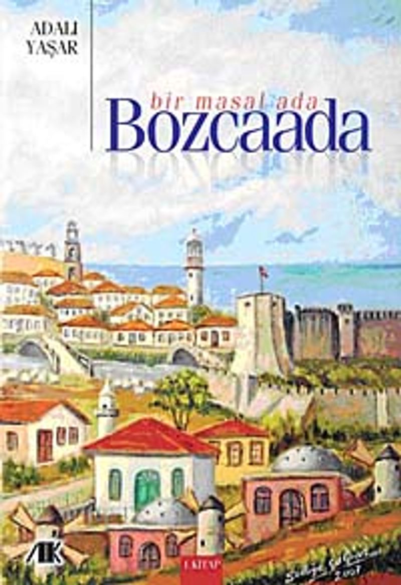 Bir Masal Ada Bozcaada kitap kapağı
