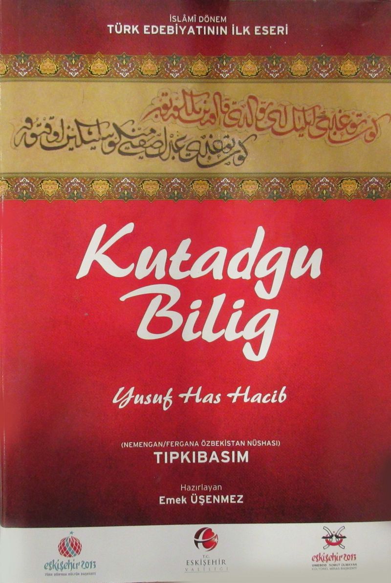 Kutadgu Bilig Nemengan - Fergana Özbekistan Nüsha (Tıpkıbasım) kitap kapağı