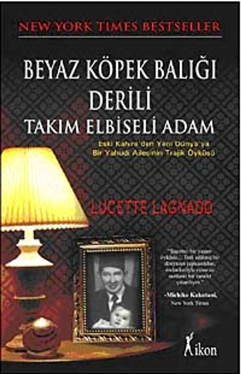 Beyaz Köpek Balığı Derili Takım Elbiseli Adam kitap kapağı