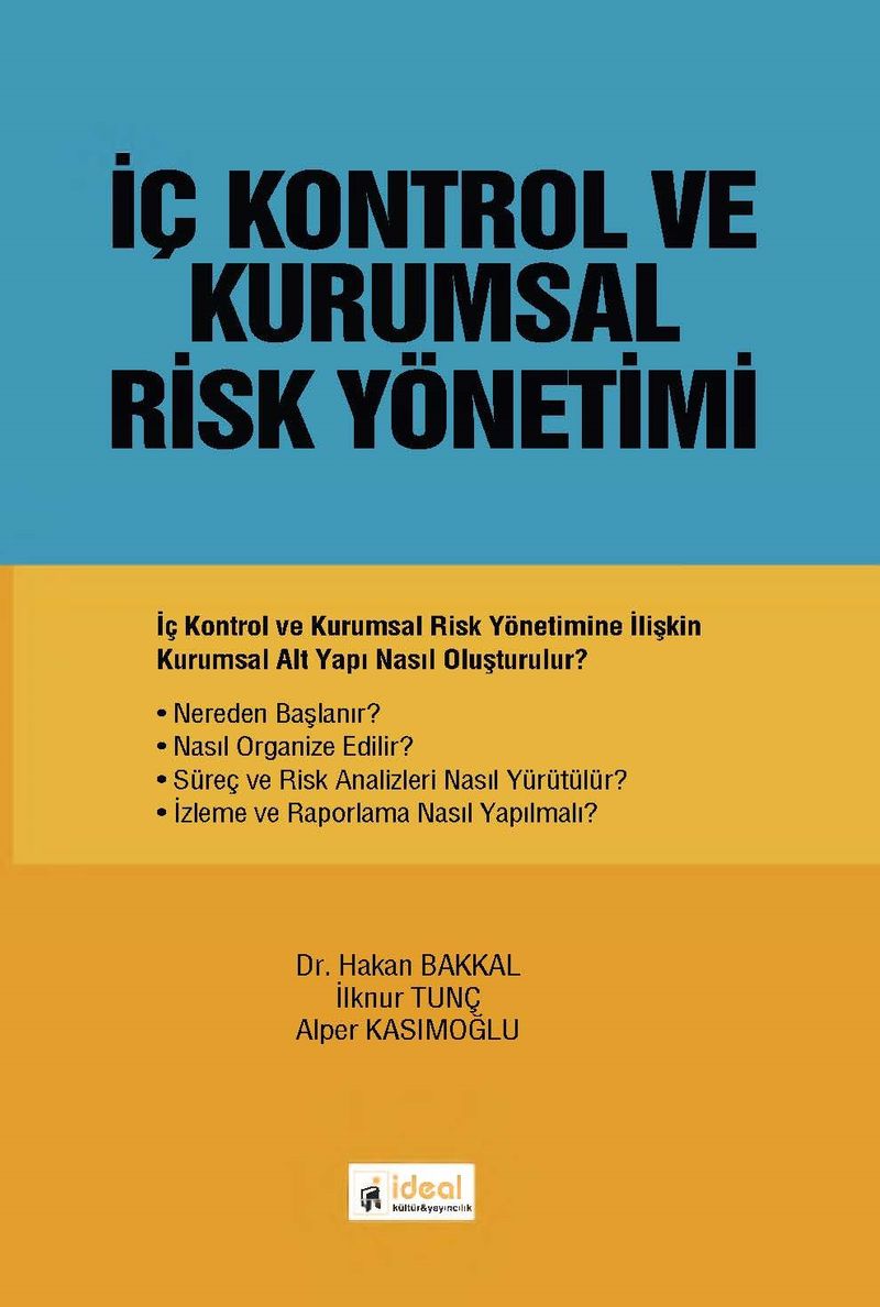 İç Kontrol ve Kurumsal Risk Yönetimi kitap kapağı