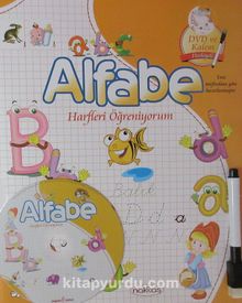 Alfabe / Harfleri Öğreniyorum ((Silgili Kalem+Cd İlaveli) kitap kapağı