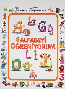 Alfabeyi Öğreniyorum / Tanıyorum Öğreniyorum kitap kapağı