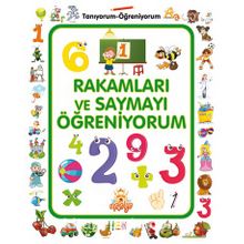 Rakamları ve Saymayı Öğreniyorum kitap kapağı