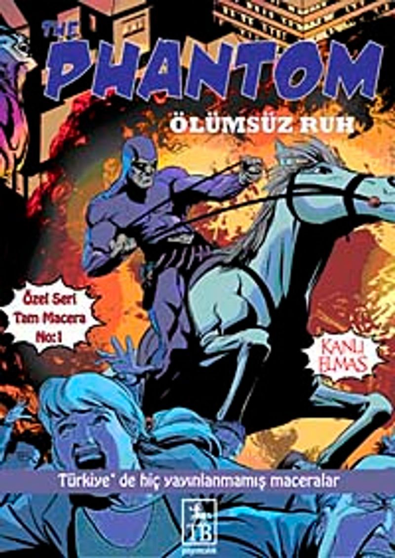 The Phantom-Ölümsüz Ruh Kanlı Elmas kitap kapağı