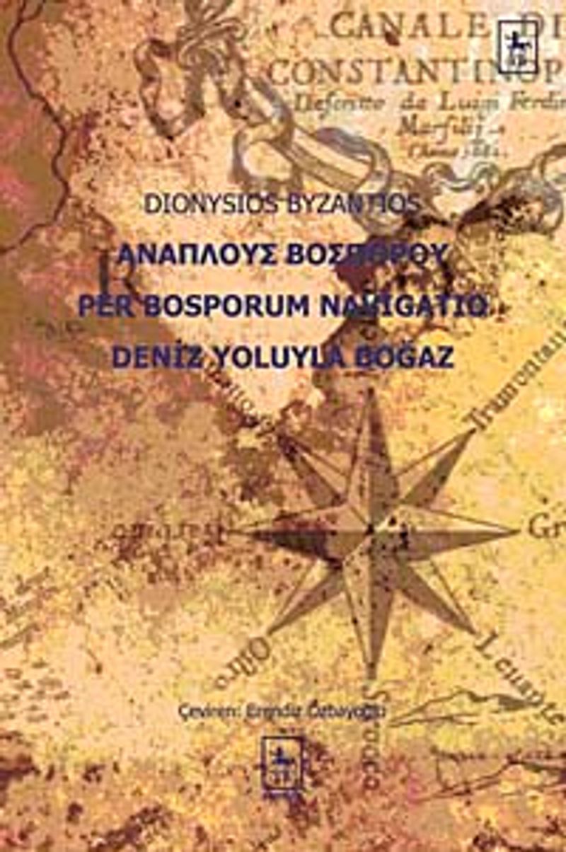 Deniz Yoluyla Boğaz / Dionysisos Byzantios / 10-E-22 kitap kapağı