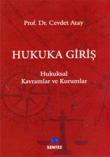 Hukuka Giriş kitap kapağı